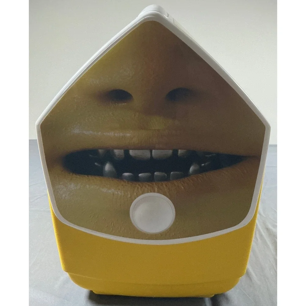 Igloo Post Malone Playmate Elite Cooler Yellow White Limited Edition Grillz Eye‎